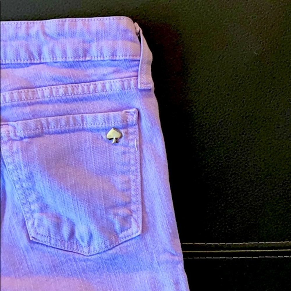 KATE SPADE Lavender skinny jeans
